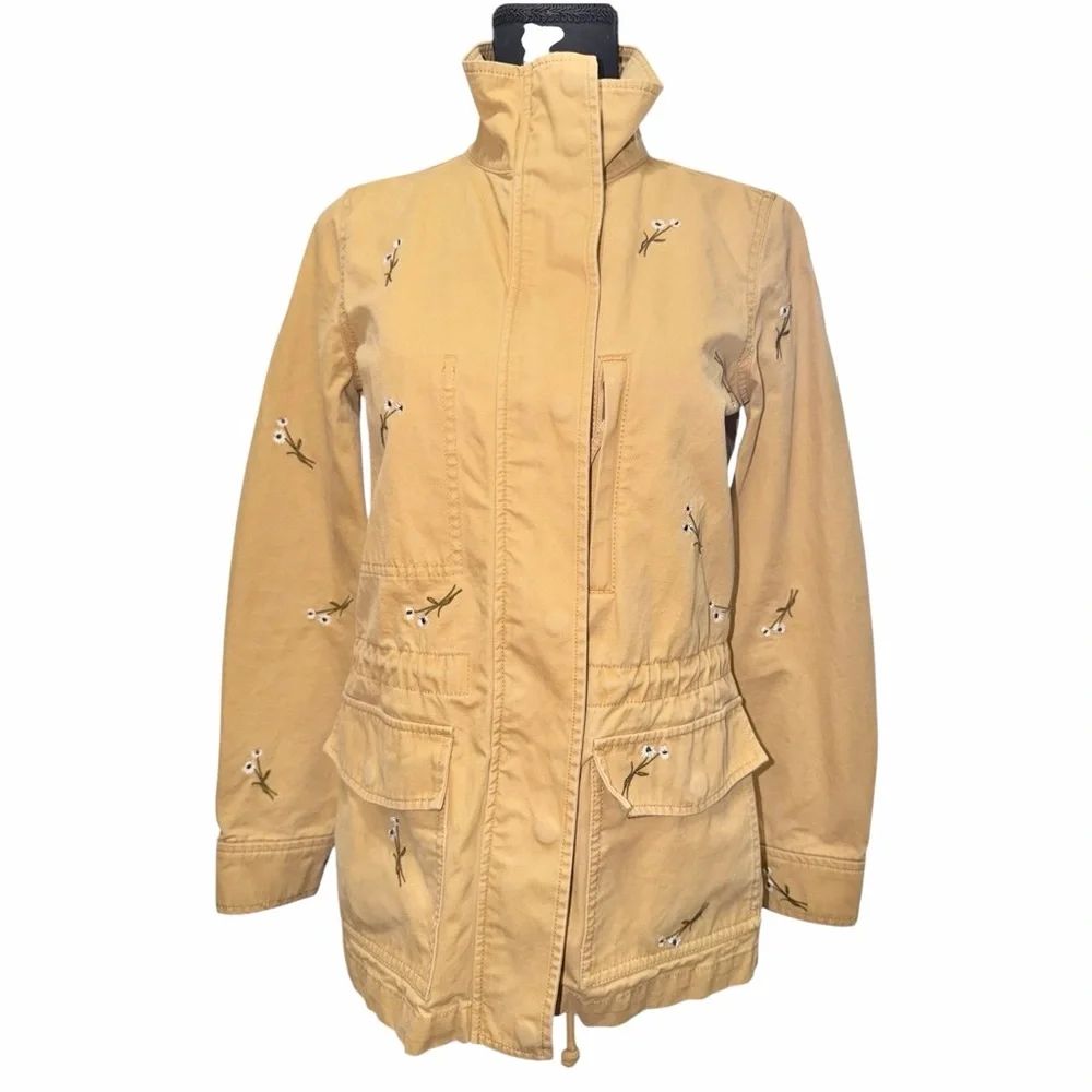 MADEWELL Daisy Embroidered Passage Jacket Full Zip & Snap Front - Picture 4 of 10